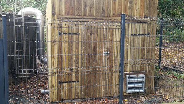 Vue d'ensemble installation turbinage eau potable